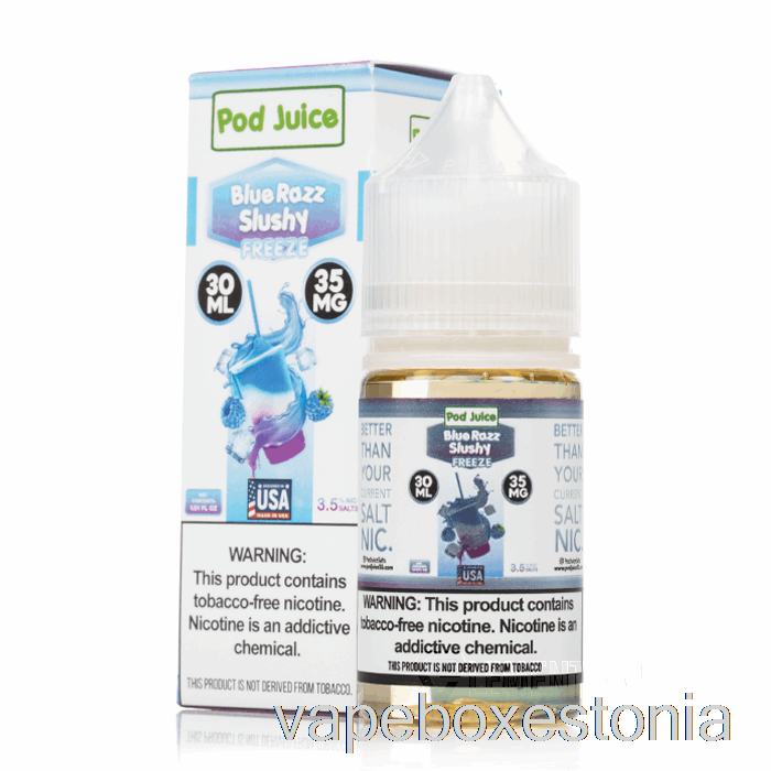 Vape Box Estonia Freeze Blue Razz Slushy - Kaunamahl - 30ml 20mg